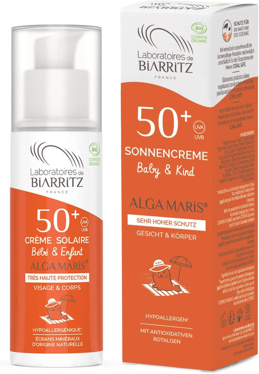 Lab. Biarritz Crema Solar Niños Spf50+ 100Ml Alga Maris 300 G