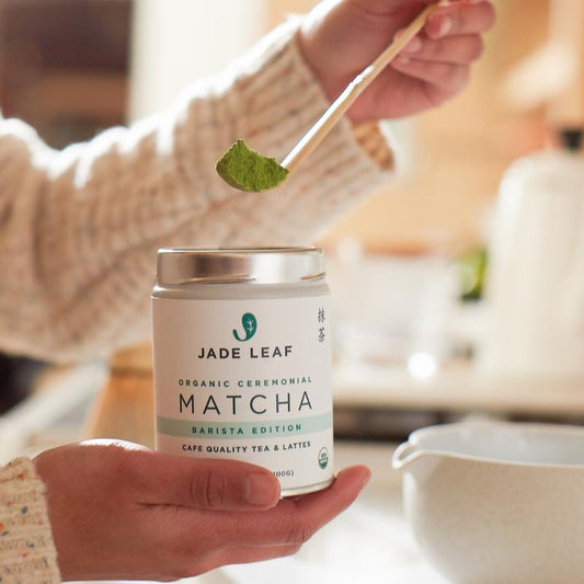 Organic Ceremonial Matcha - Barista Edition Cafe Quality Tea & Latte