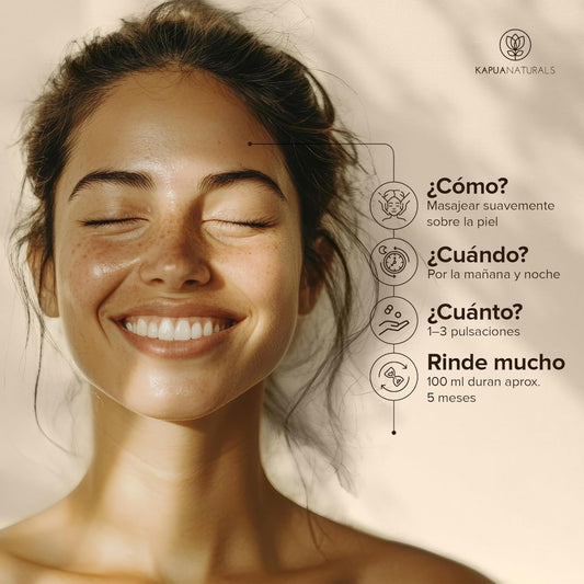 Retinol Puro Para La Cara • 100 Ml • +Vitamina C +Hialurón • Para Una Piel Radiante • Sérum Antiedad Retinol Serum • ORGÁNICO Vegano • Cosmética Natural Y Sostenible De Alemania